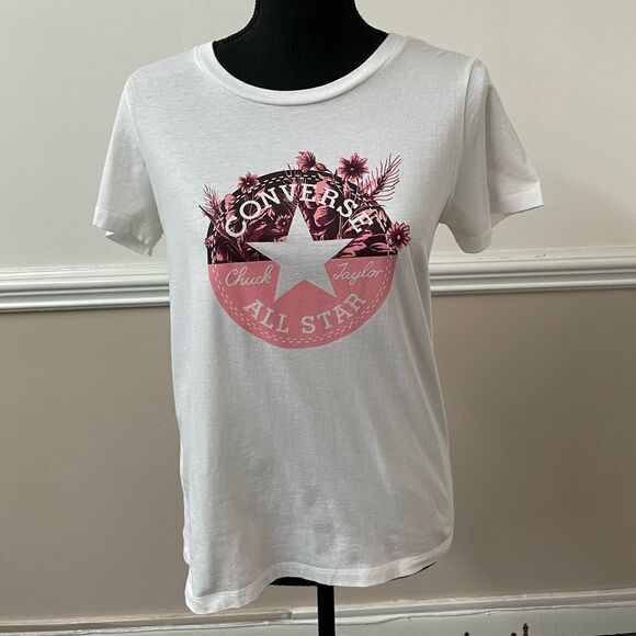 Converse Floral Classic Fit Graphic Tee - Picture 1 of 5